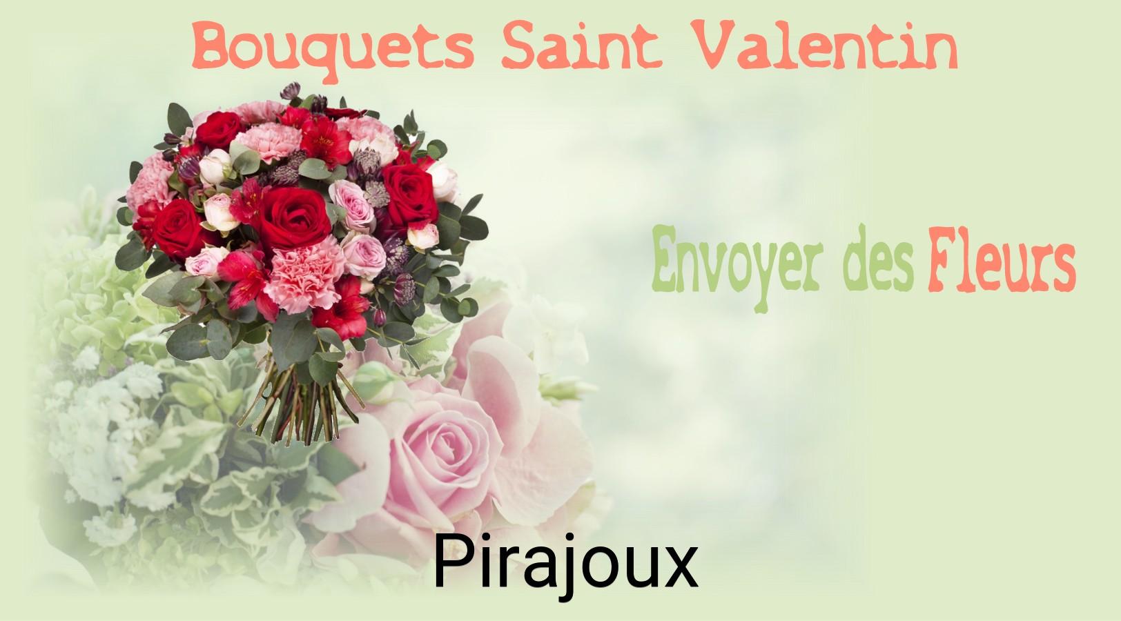 Roses de Saint-Valentin livrées à Pirajoux